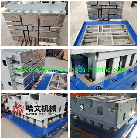 Cement Brick Concrete Hollow Block Making Machine Paver Curbstone Hourdi Block Mould