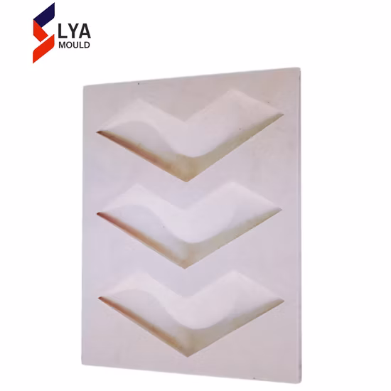 Naturschiefer gestapelte Steindekorwandpaneele Silikonform