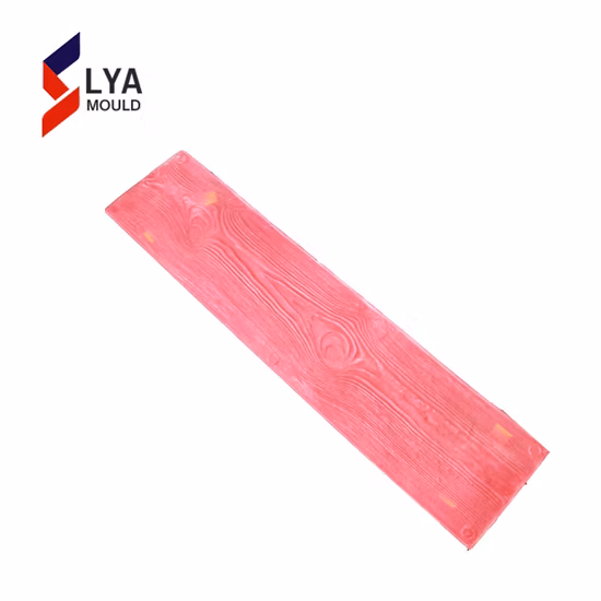 Gummiformen für gestanztes Betonpflaster, Betonsteinfurnier